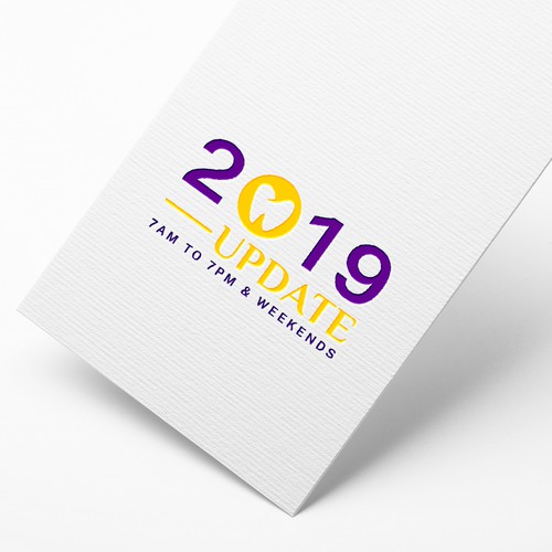 Hospital logo with the title 'Dental logo design'