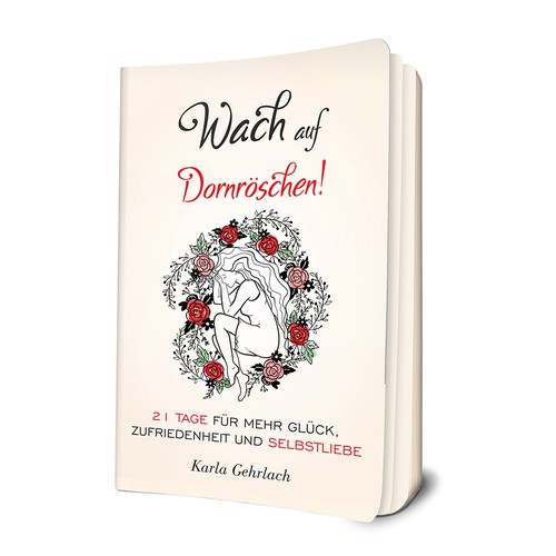 Rose book cover with the title 'Wake up Sleeping Beauty'