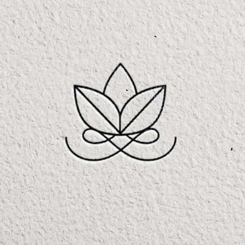 Sleek logo with the title 'Organic soap brand'