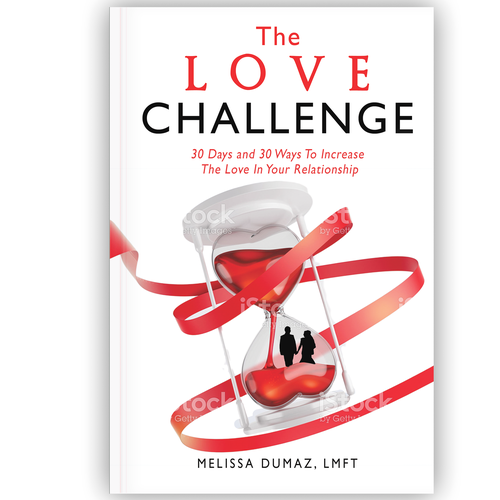 Relationship book cover with the title 'The Love Challenge: 30 Days and 30 Ways To Increase The Love In Your Relationship'