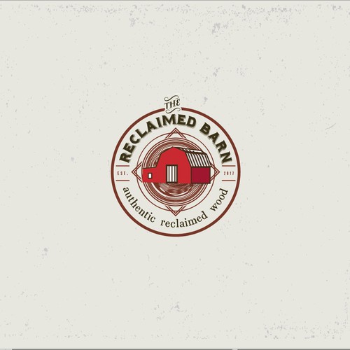 Authentic logo with the title 'Reclaimed Barn'