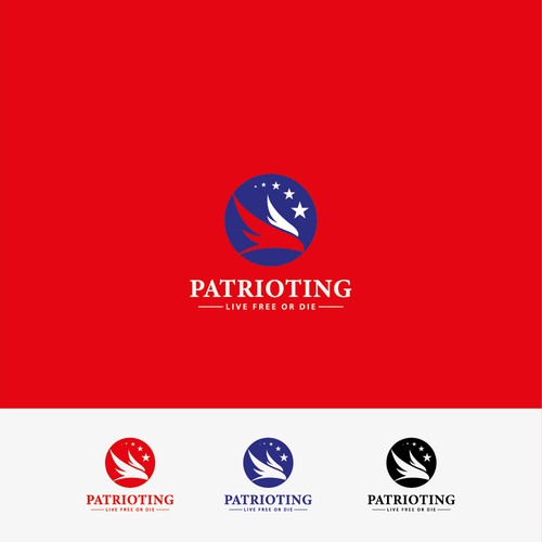 Politics logo with the title 'Patrioting '