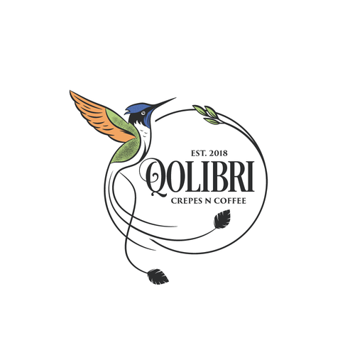 Hummingbird logo with the title 'Colibri'