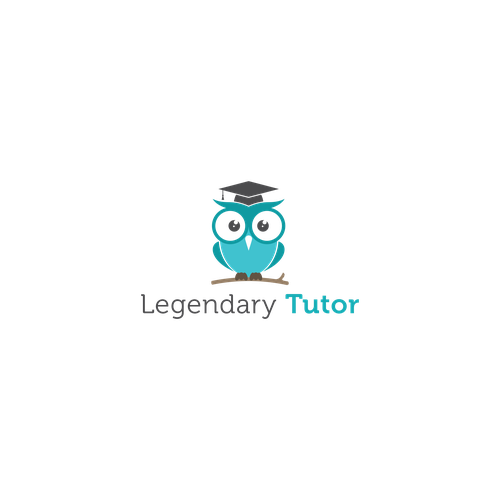 Rectangular logo with the title 'Legendary Tutor'