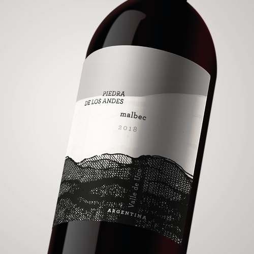 Malbec Wine Label for an Argentinian Winery Product label contest