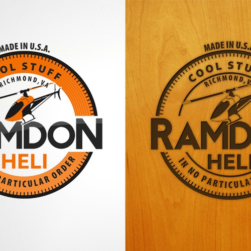 logo for Random Heli Design by JosH.Creative™