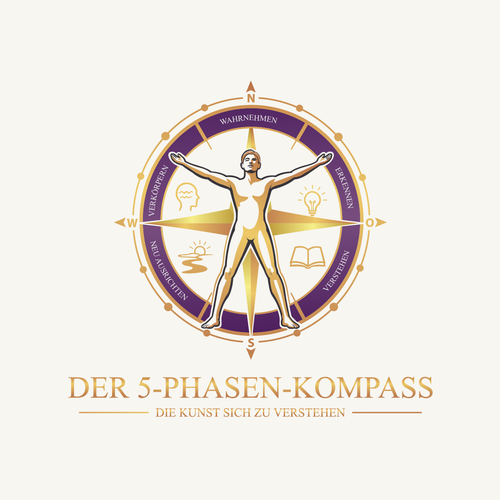 "Bestes Logo für persönliche Transformation" winning Business card