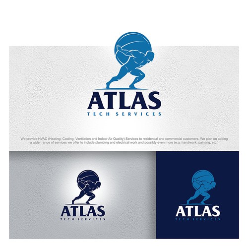 Guaranteed-  Create a logo and branding concept for Atlas Tech Services Design by adityabeny