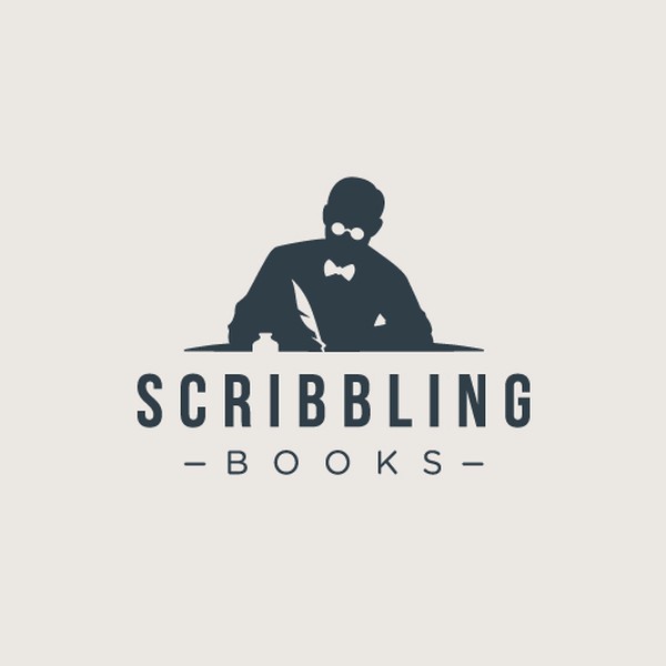 Logo design for Scribbling Books that tell a story