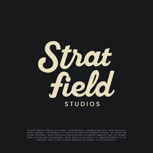 コンペ「Design a sophisticated mid-century inspired logo for a new music studio」のデザイン by BintangSickwildさん 