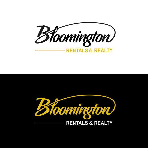 Design by asri97 titled "BLOOMINGTON LOGO"