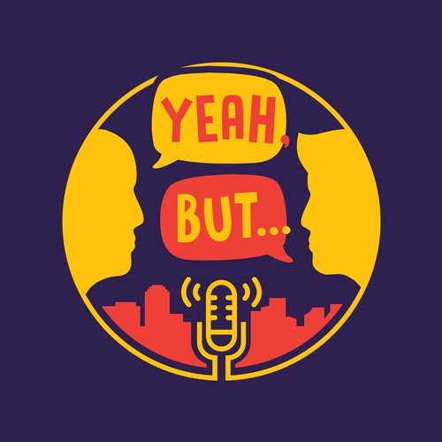 Podcast Logo for the "Yeah, But.." channel Design by Brazuca Studio