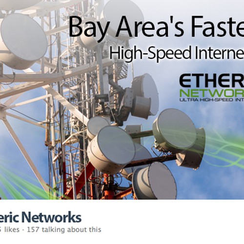 Custom Facebook Cover for High-Speed Internet Company Design by milomilo