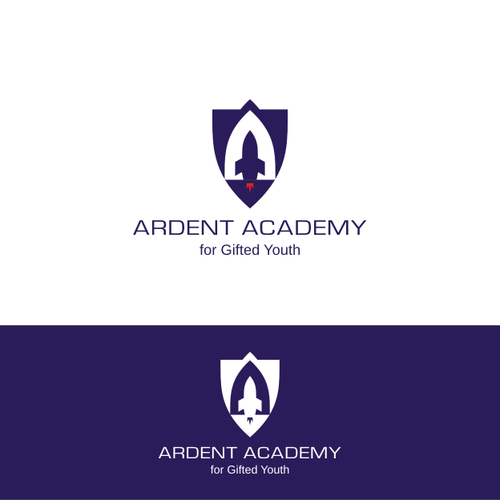 Create a new logo for Ardent Academy, a K-12 STEM education startup (science, technology, engineering and math) Diseño de miniMAXI