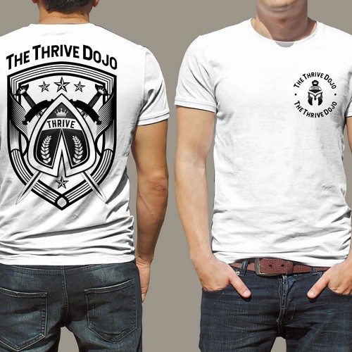 Thrive T shirt brand designs Design by unflea