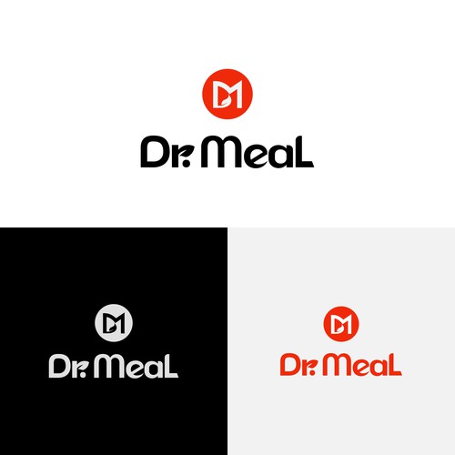 Meal Replacement Powder - Dr. Meal Logo Design by DezinerAds