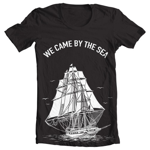 Pirate Ship Travel Apparel Tshirt Design | T-shirt contest