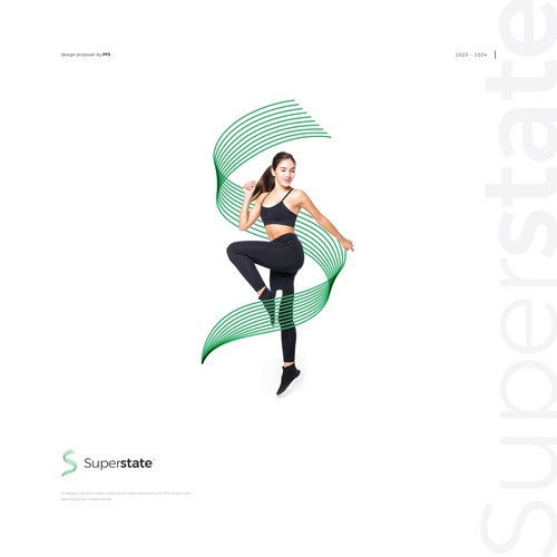 Unleash Your Superstate: Logo Design for a Life-Changing Health & Wellness Brand Design by FF3