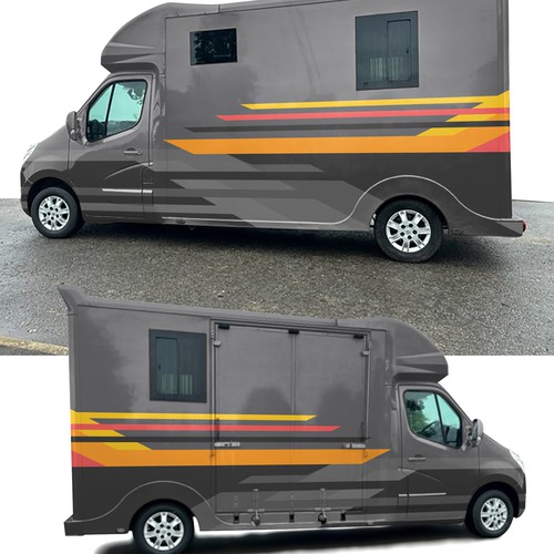 Stunning Horsebox Graphics Design Design by Nadun Prabodana