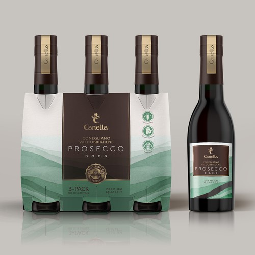 3pack prosecco Design by StanBranding