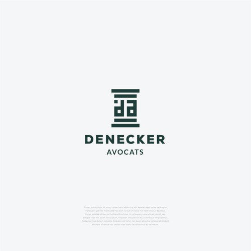 LOGO AVOCAT Design by Fortunegraph Studios