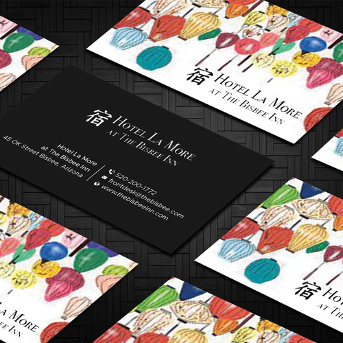 Business Card for Boutique Hotel Design by Taaiebah