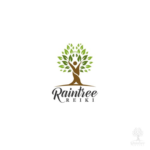 Need to feel the energy for RainTree Reiki | Logo design contest