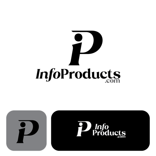 InfoProducts.com - Logo & Branding Design by GRAAFILINE