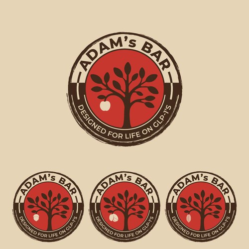 Adams Bar - Nutrition Bar for GLP1 patients Design by line2code