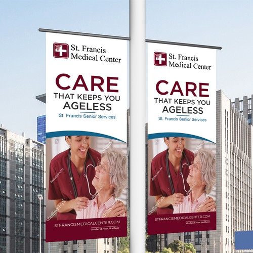 Design a banner that attracts older adults & families to use our specialized senior care & services Design réalisé par Sketch Media™