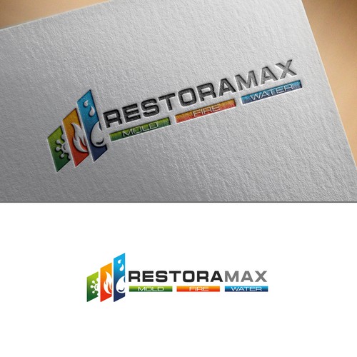 Restoration Company Branding. Design by Linduska