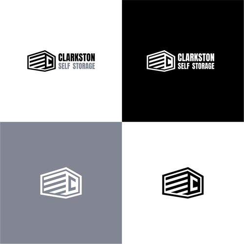 Self Storage Logo | Clarkston Self Storage Diseño de art'a studio