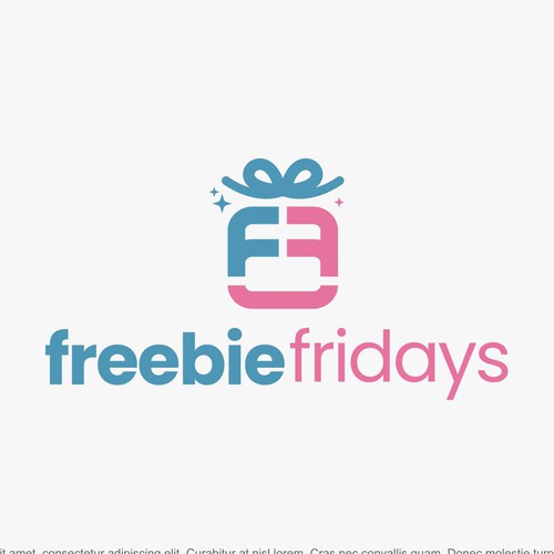 Freebie Fridays - Fun Modern Logo that grabs attention! :) Design réalisé par Chilmi Fahruzi