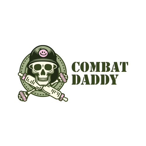 Need a classic, manly logo to appeal to new dads to read our blog! Design by bevouliin