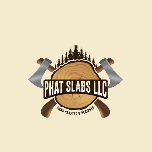 wood working logo Design by be.Infantry