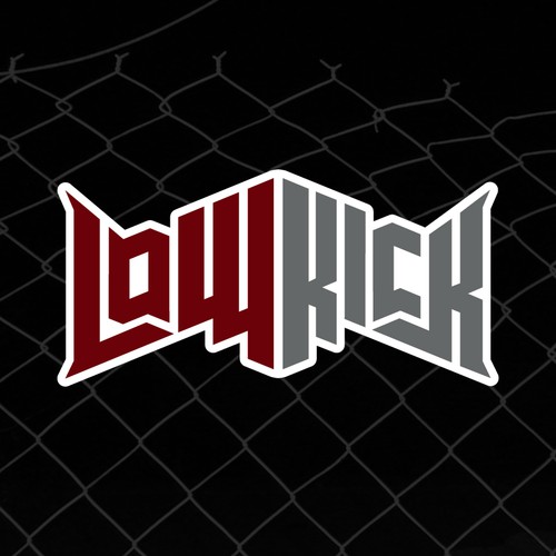 Awesome logo for MMA Website LowKick.com! Réalisé par Timpression