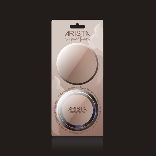 Arista Compact Powder Design by Nag Creative