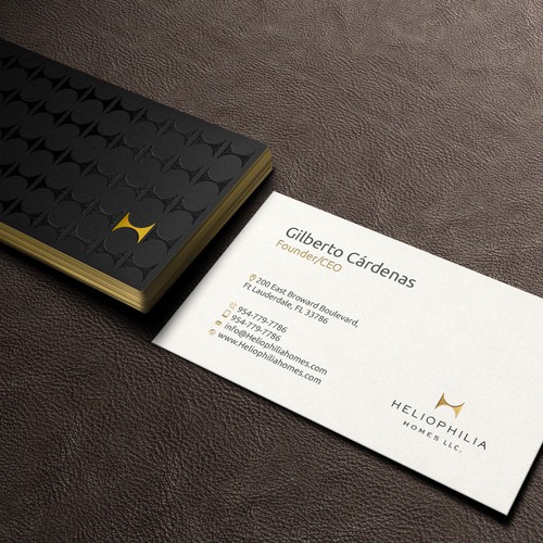 Luxury Custom Home Builder Business Cards needed Design by Azzedine D