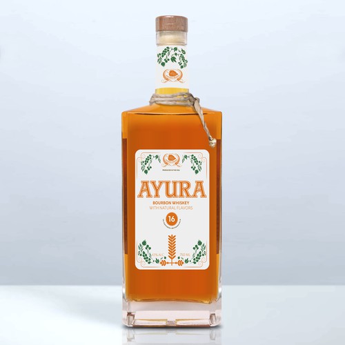 Arman HrさんのDesign an attractive label for a new Bourbon Whiskeyデザイン