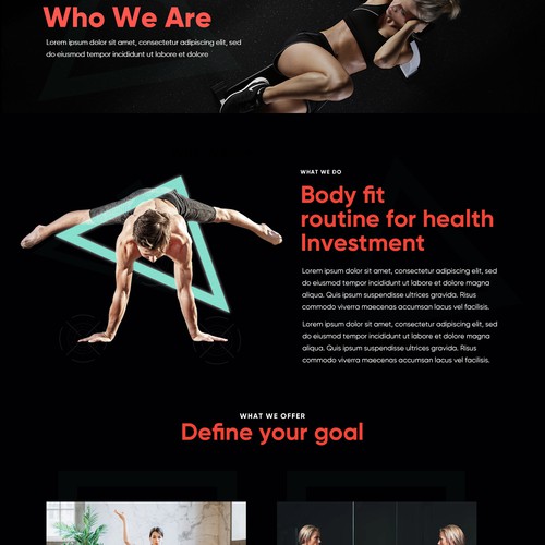 Web page design contest entry by Tinydot