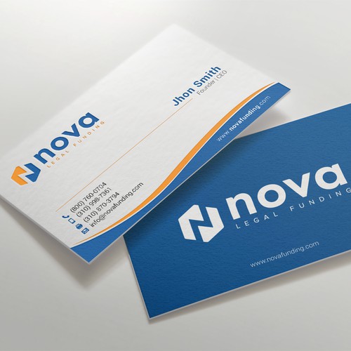 Design a Print Material (Biz Card, Letterhead, Letter) for Legal Funding Company Diseño de kaylee CK