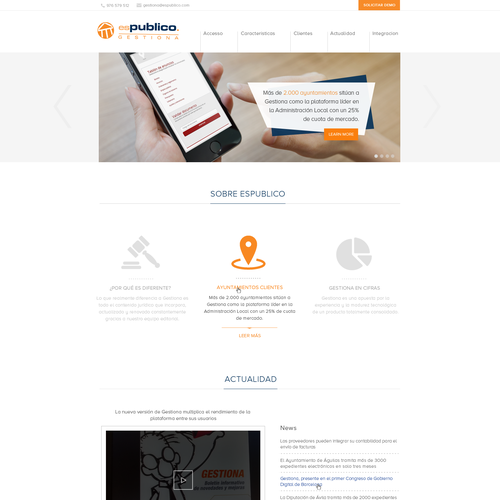 Web page design contest entry by Strahinja S.