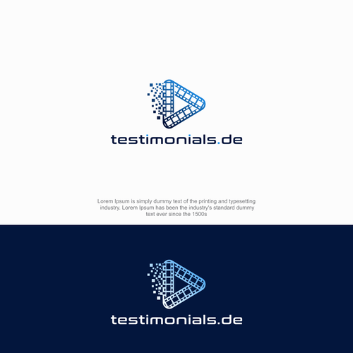 Create stunning logo for new testimonials.de company Design by GAM'Design
