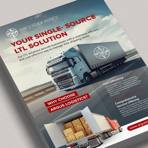 Argus LTL Program Flyer Design by Alphabet ♥