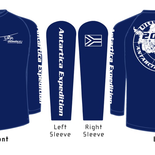 Long sleeve 2025 shirt layout