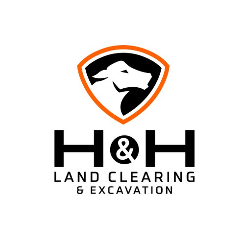 LOGO AND LETTER HEAD FOR H&H LAND CLEARING AND EXEXCAVATION Ontwerp door <<{P}>>