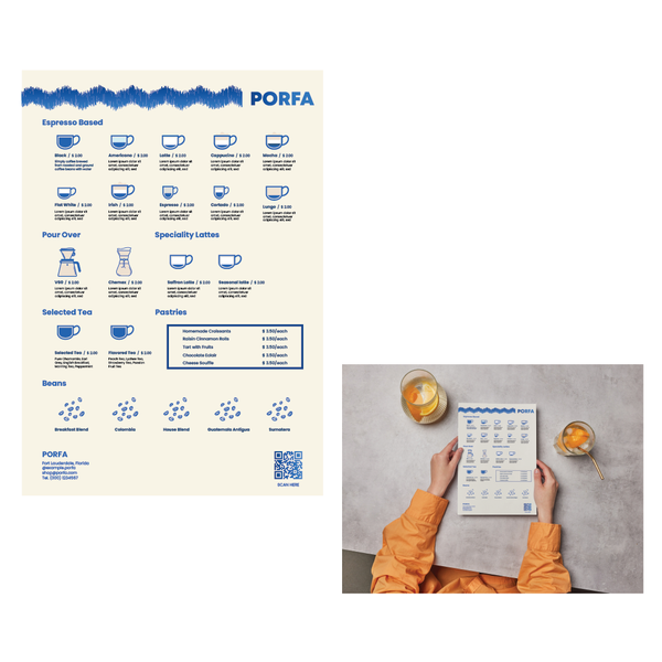 PORFA Menu 2