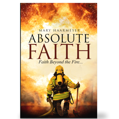 Inspirational Book Cover "Absolute Faith" Design by Arrowdesigns