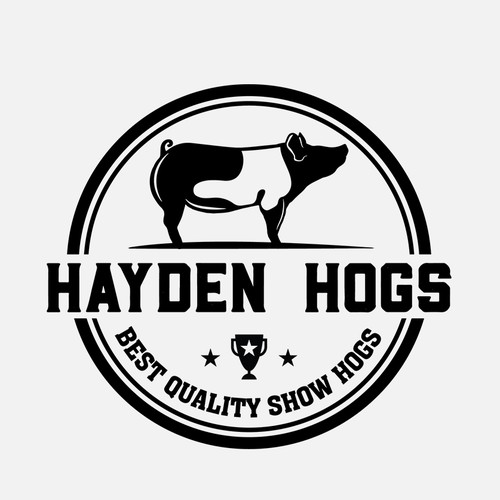 The best looking and quality show hogs available Design por Nevermura