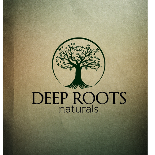 Develop a logo for Deep Roots Naturals Inspired by an Ancient Tree ...